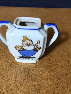 SNOW WHITE COLLECTIBLE SUGAR BOWL FROM CHILDS SET